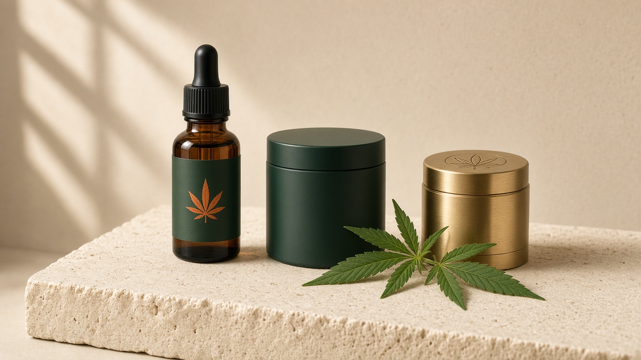AbitStoned CBD oil, gummies and grinder